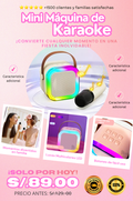 Mini Maquina de Karaoke